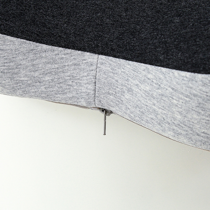 91家纺网 家纺一手货源 找家纺 仁宇枕业 2026新款枕品清凉夏季锦冰丝包裹式带洞透气护腰垫腰靠 透气护腰腰靠-黑灰色