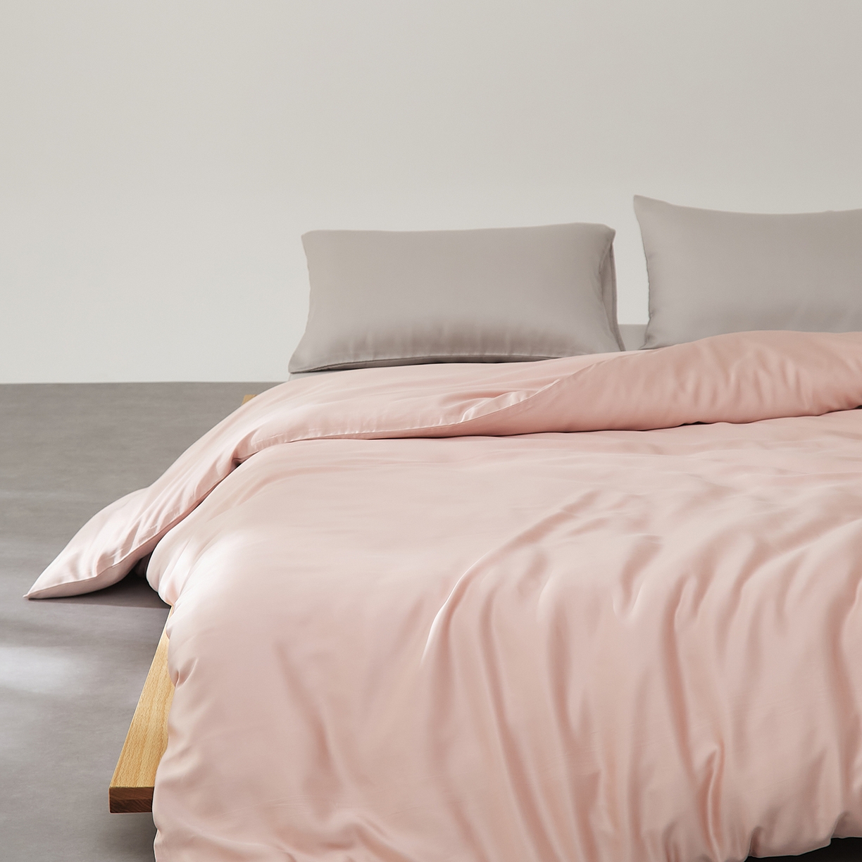 91家纺网 家纺一手货源 找家纺 （总）优彩 2026新款60支兰精天丝单品枕套床单被套床笠系列-单被套