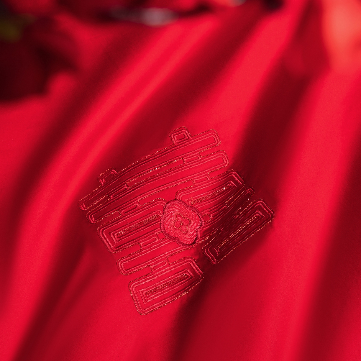 91家纺网 家纺一手货源 找家纺 柏拉图 2026新款长绒棉纯棉贡缎全工艺刺绣婚庆四件套多件套 爱的诺言