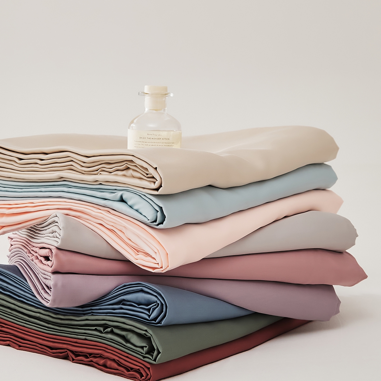 91家纺网 家纺一手货源 找家纺 优彩 2026新款60支兰精天丝单品枕套床单被套床笠系列-单被套 All