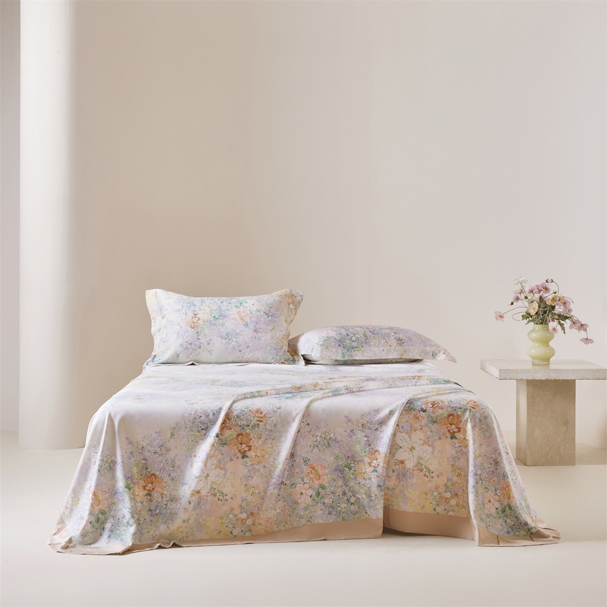 91家纺网 家纺一手货源 找家纺 （总）舒慕家纺 2026新款天丝竹纤维凉席