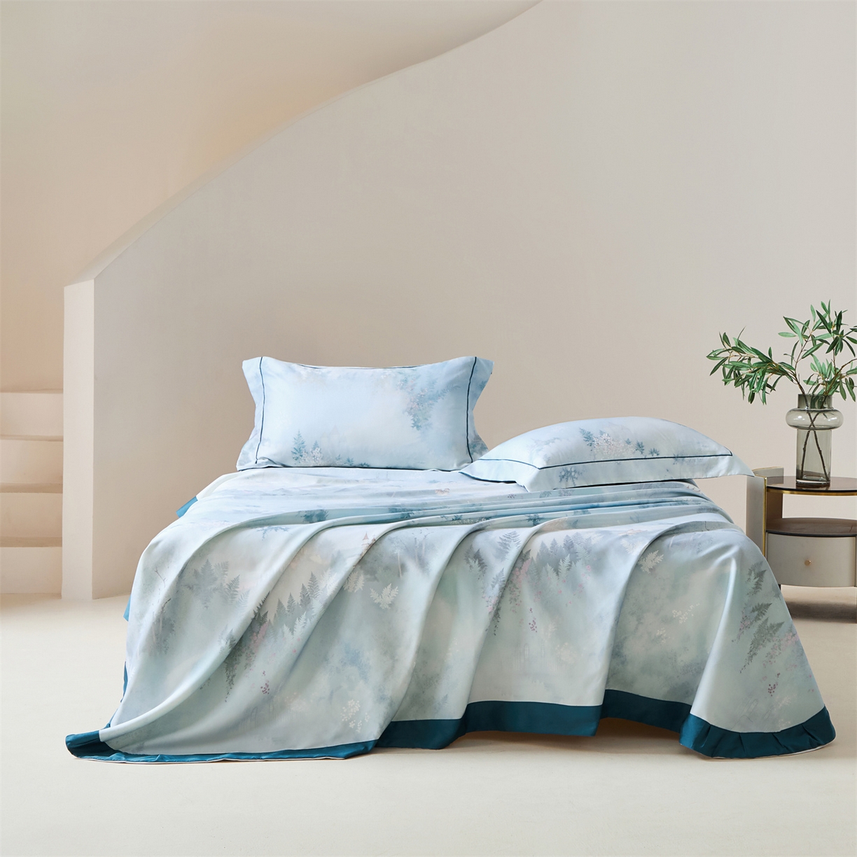 91家纺网 家纺一手货源 找家纺 （总）舒慕家纺 2026新款天丝竹纤维凉席