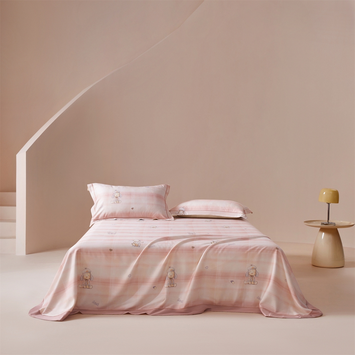 91家纺网 家纺一手货源 找家纺 舒慕家纺 2026新款天丝竹纤维凉席 疏影