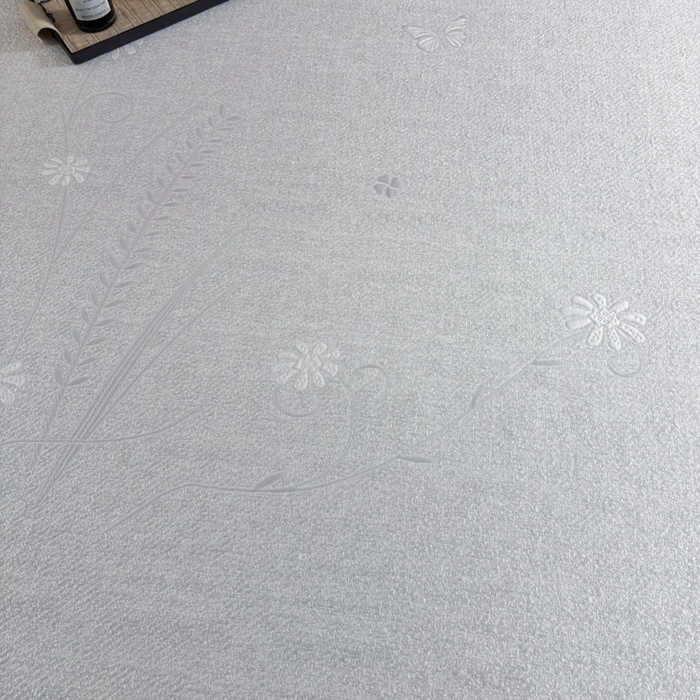 91家纺网 家纺一手货源 找家纺 绒艺席业 2026年新款立体浮雕工艺正宗凉感豆豆席凉席席子-床笠款 豆豆彩蝶-浅灰色