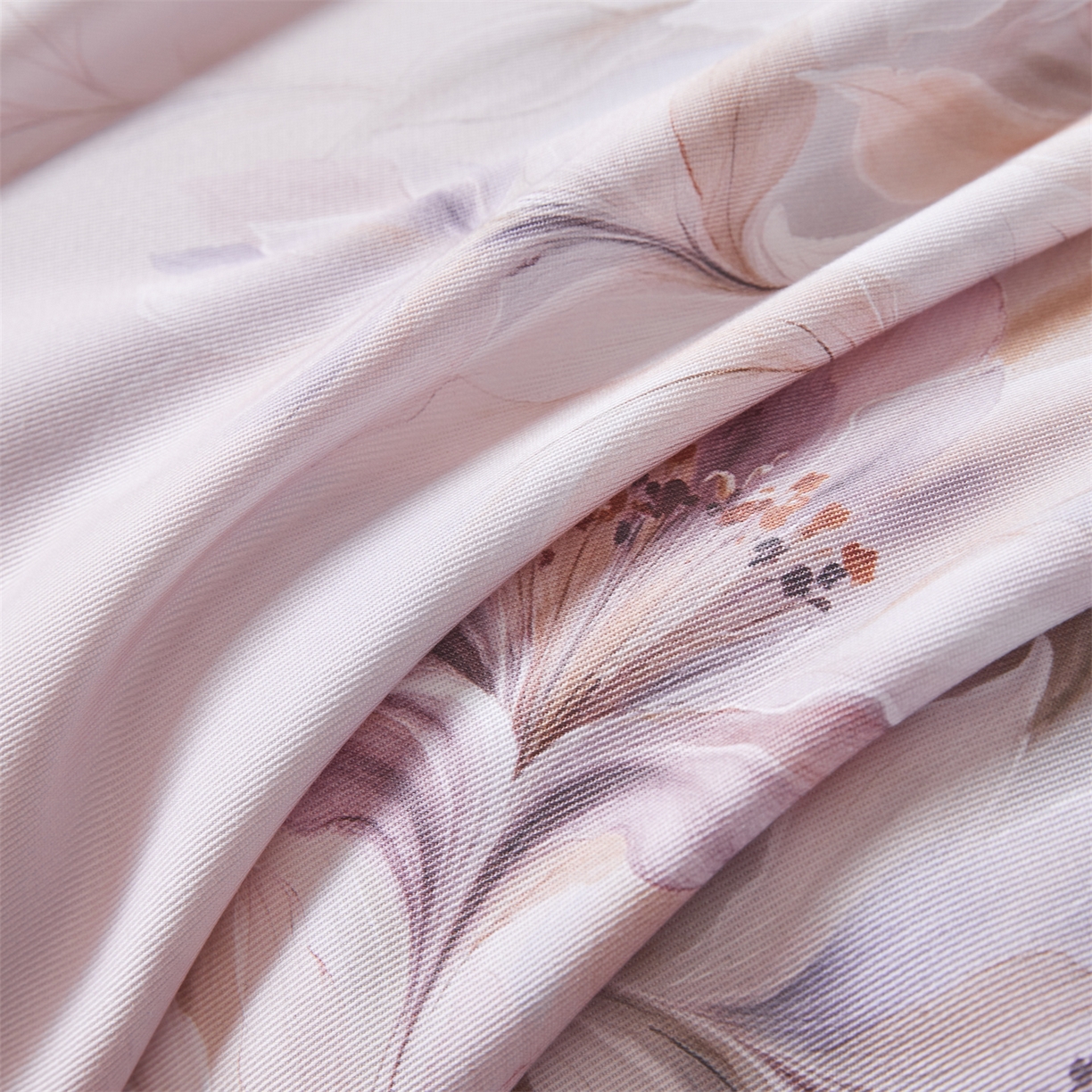 91家纺网 家纺一手货源 找家纺 舒慕家纺 2026新款天丝竹纤维凉席 芳菲-粉