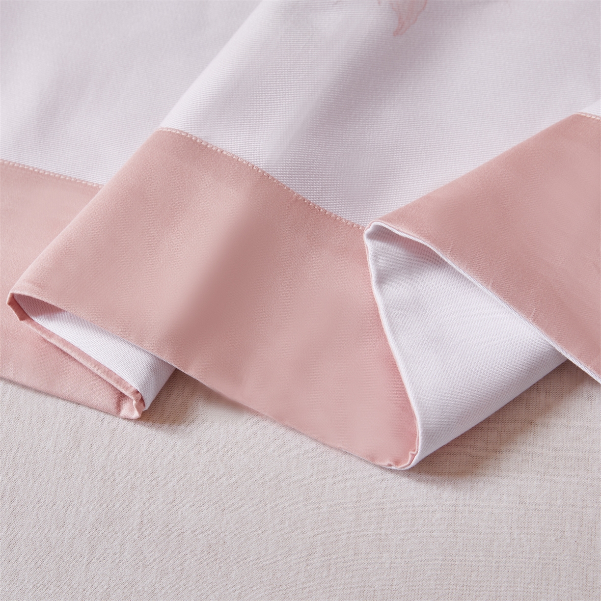 91家纺网 家纺一手货源 找家纺 舒慕家纺 2026新款天丝竹纤维凉席 芳菲-粉