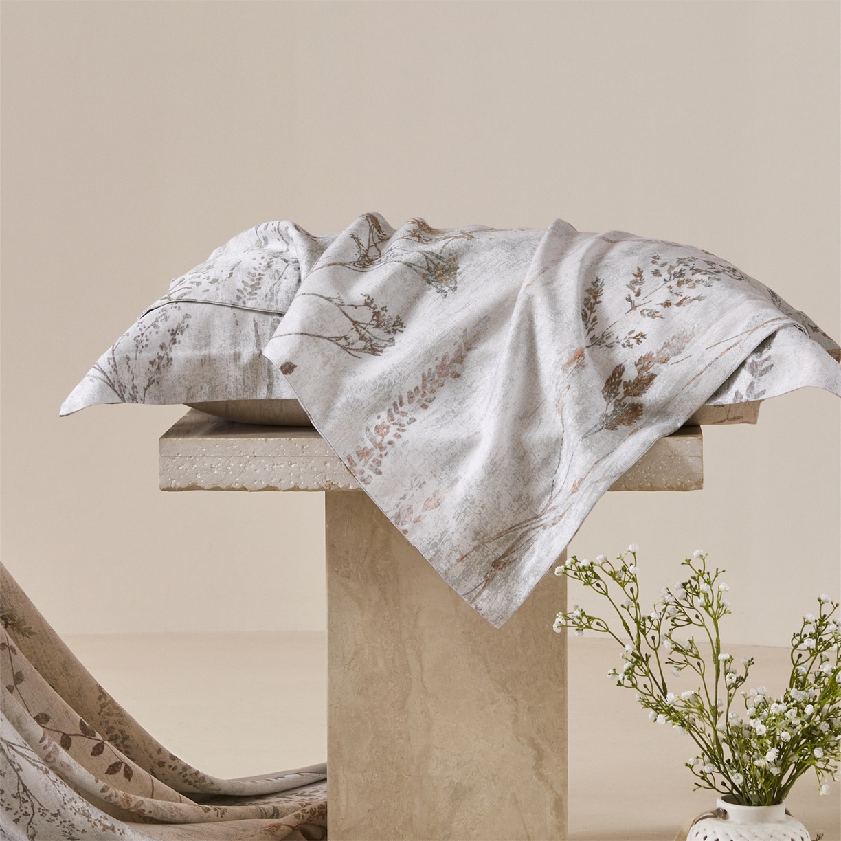 91家纺网 家纺一手货源 找家纺 舒慕家纺 2026新款天丝竹纤维凉席 可颂