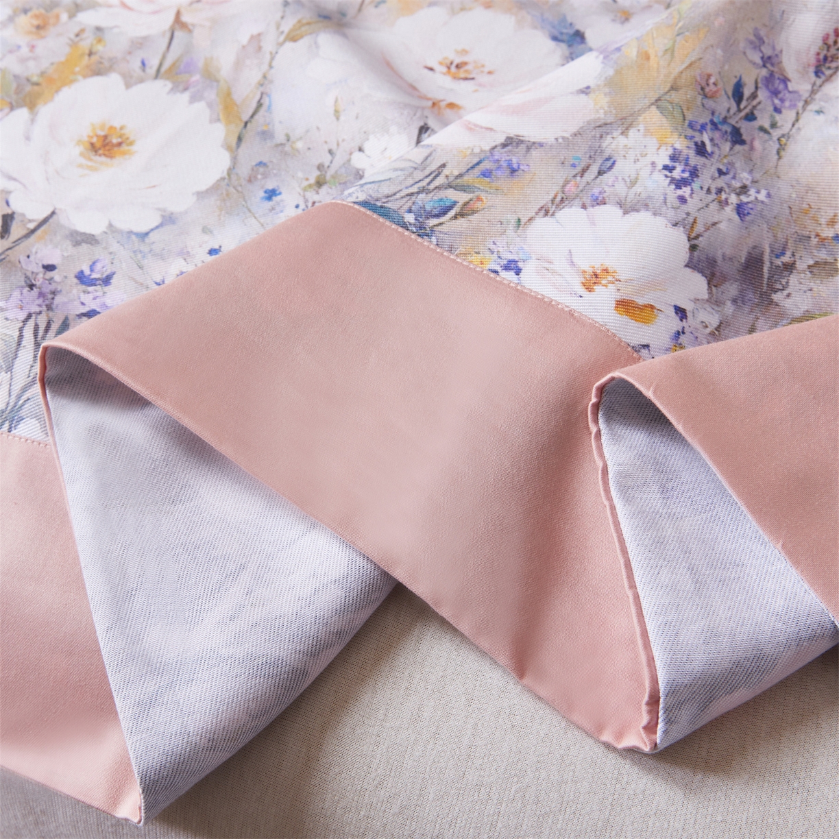 91家纺网 家纺一手货源 找家纺 舒慕家纺 2026新款天丝竹纤维凉席 梦娜-桔