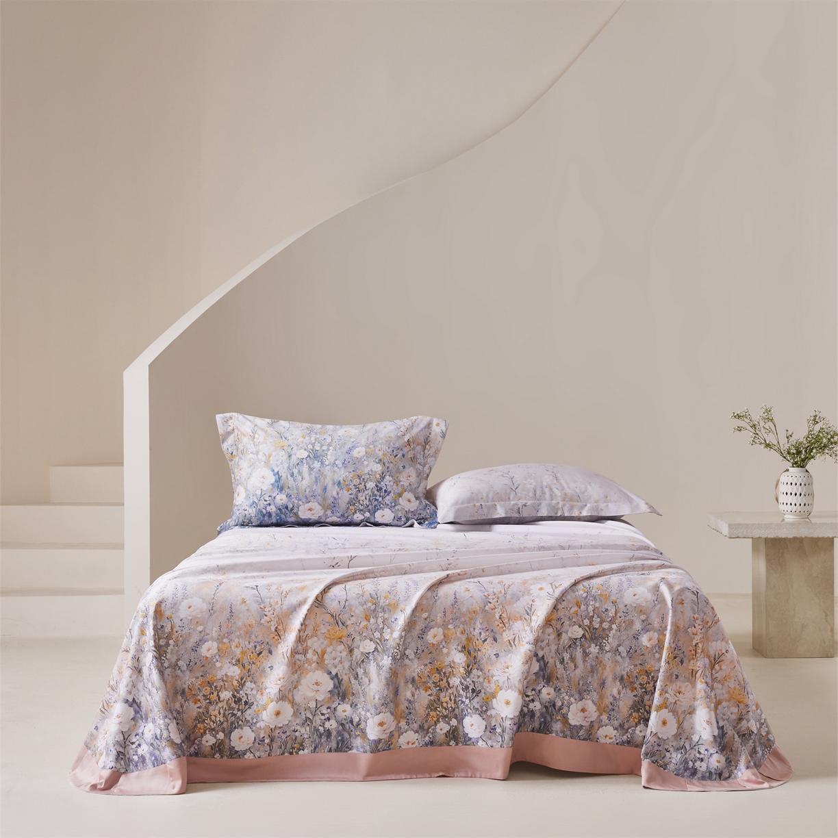 舒慕家纺 2026新款天丝竹纤维凉席 梦娜-桔