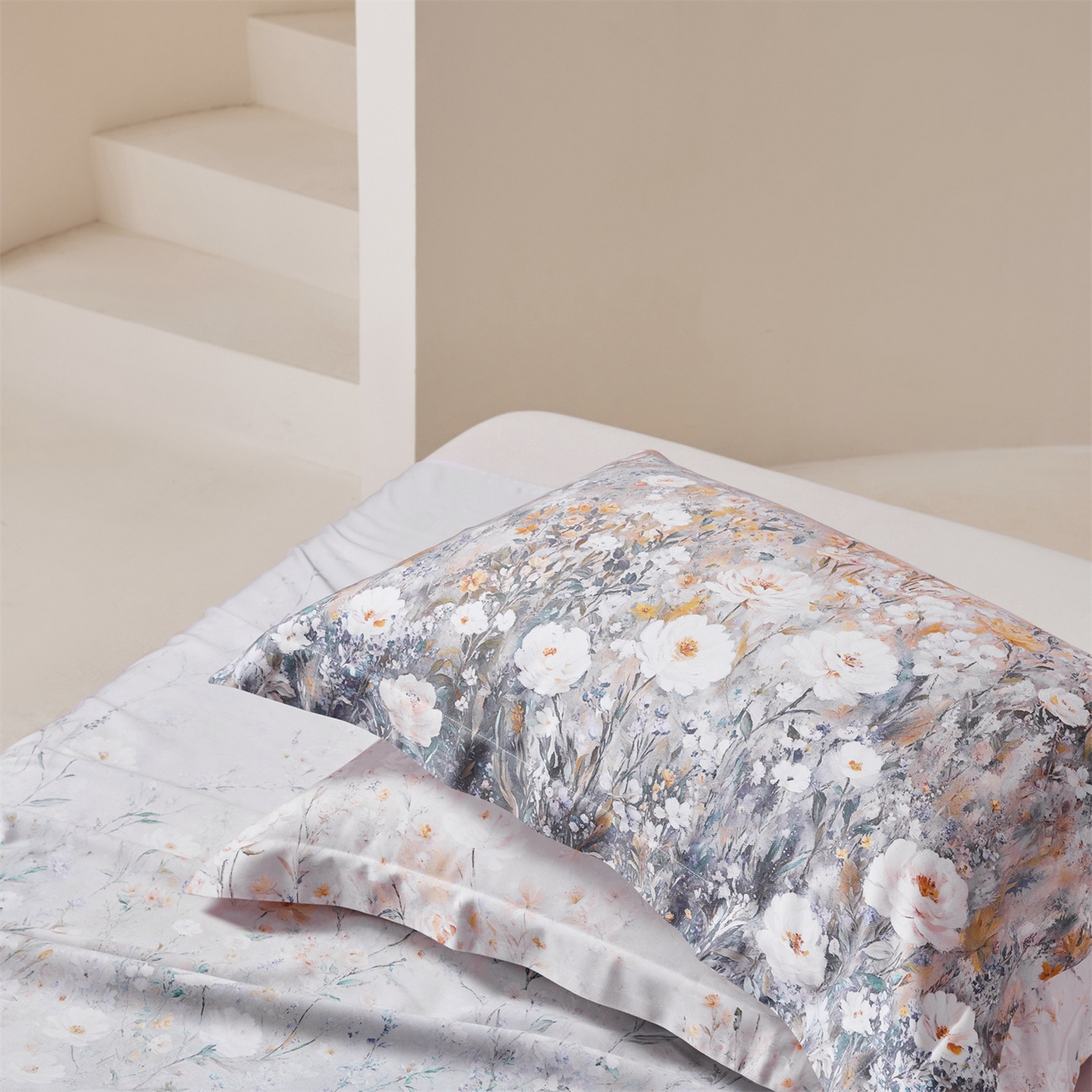 91家纺网 家纺一手货源 找家纺 舒慕家纺 2026新款天丝竹纤维凉席 梦娜-蓝