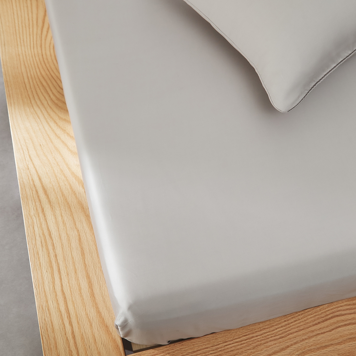 91家纺网 家纺一手货源 找家纺 （总）优彩 2026新款60支兰精天丝单品枕套床单被套床笠系列-单床笠