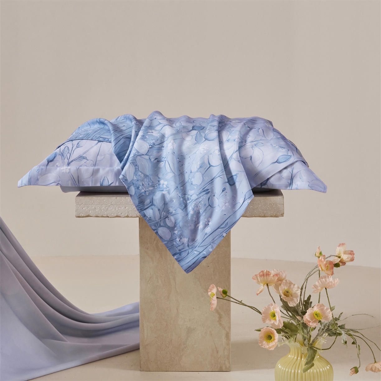 91家纺网 家纺一手货源 找家纺 舒慕家纺 2026新款天丝竹纤维凉席 青韵