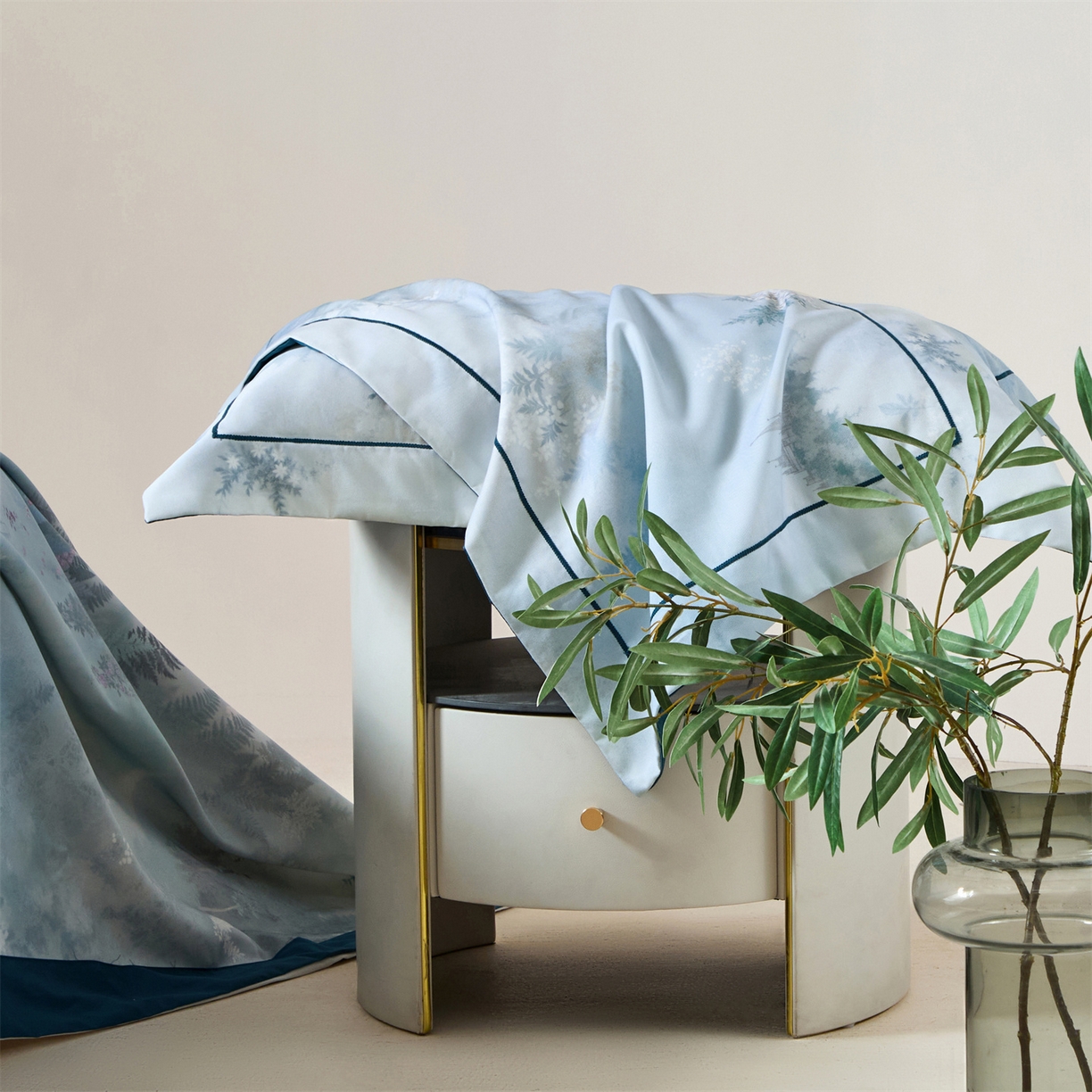 91家纺网 家纺一手货源 找家纺 舒慕家纺 2026新款天丝竹纤维凉席 森境