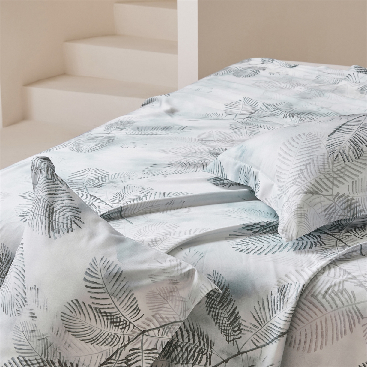 91家纺网 家纺一手货源 找家纺 舒慕家纺 2026新款天丝竹纤维凉席 疏影