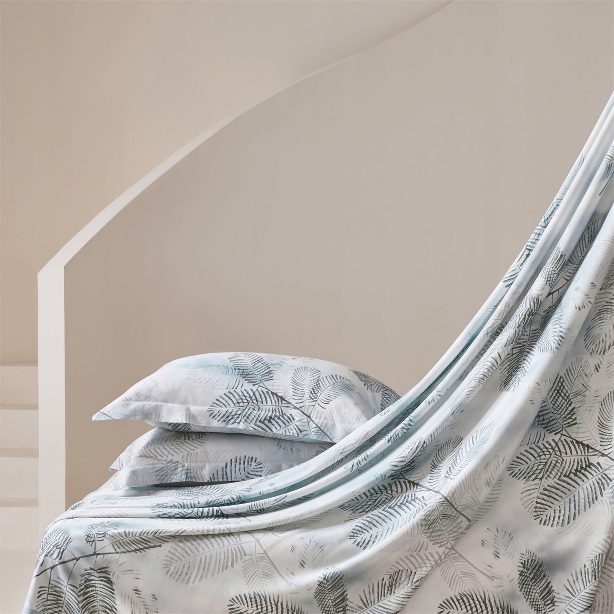 91家纺网 家纺一手货源 找家纺 舒慕家纺 2026新款天丝竹纤维凉席 疏影