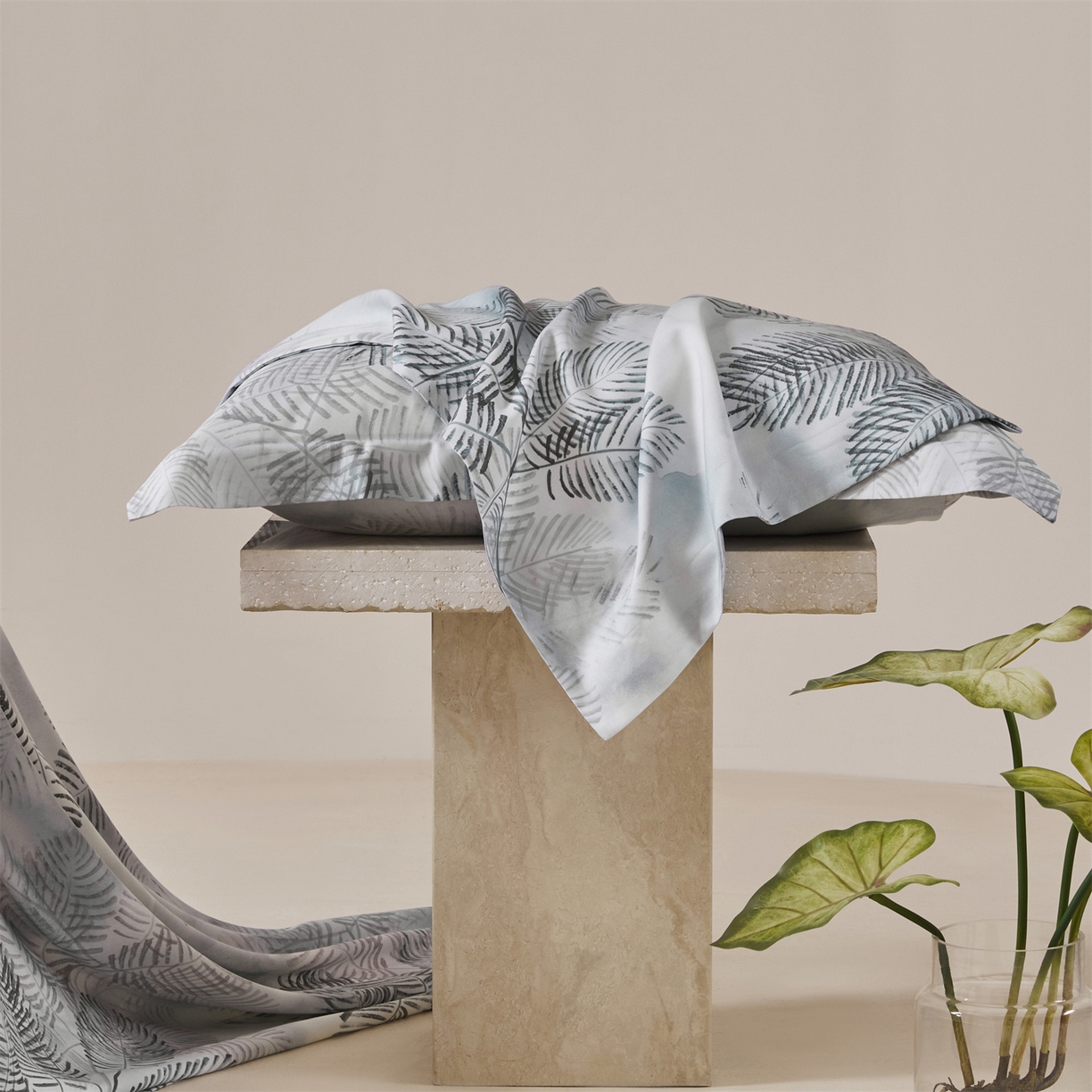 91家纺网 家纺一手货源 找家纺 舒慕家纺 2026新款天丝竹纤维凉席 疏影