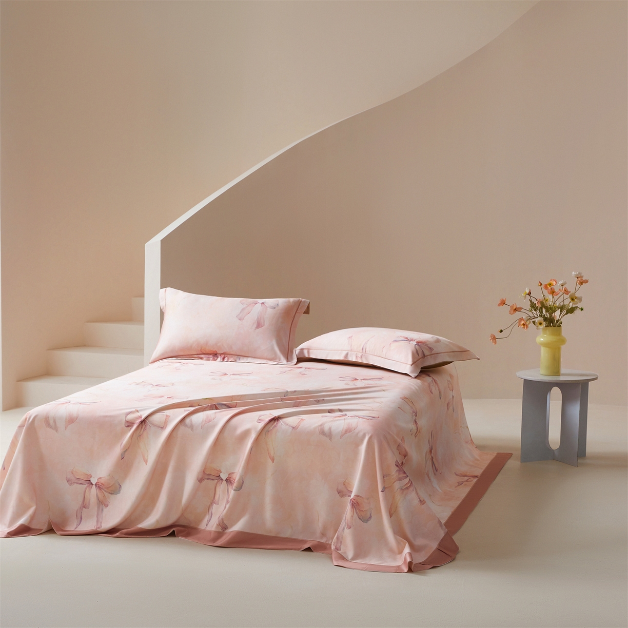 91家纺网 家纺一手货源 找家纺 舒慕家纺 2026新款天丝竹纤维凉席 心动