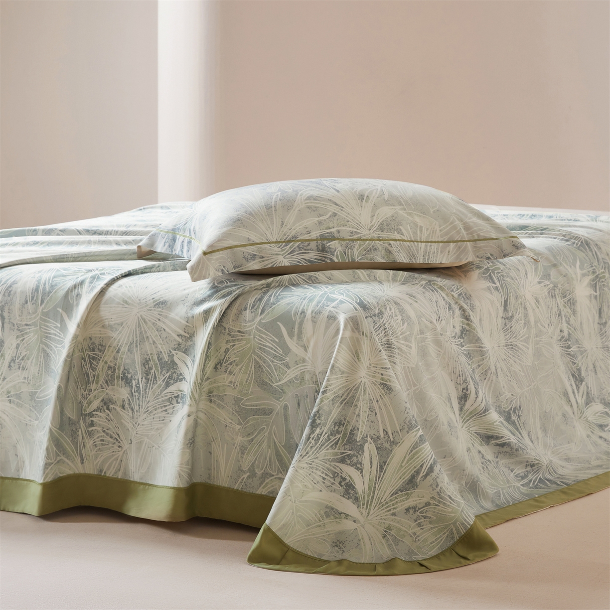 91家纺网 家纺一手货源 找家纺 舒慕家纺 2026新款天丝竹纤维凉席 云梦