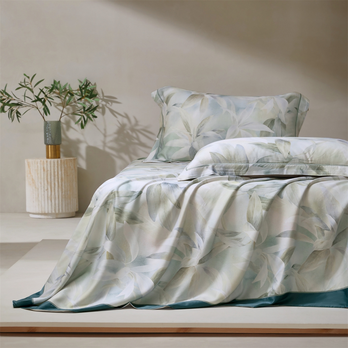 91家纺网 家纺一手货源 找家纺 舒慕家纺 2026新款天丝竹纤维凉席 竹韵