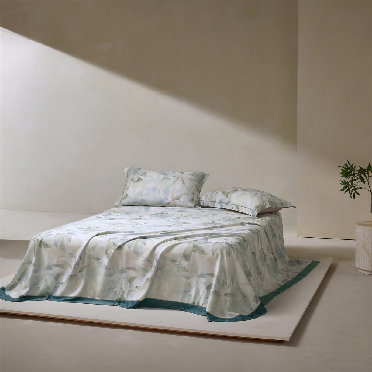 91家纺网 家纺一手货源 找家纺 舒慕家纺 2026新款天丝竹纤维凉席 竹韵