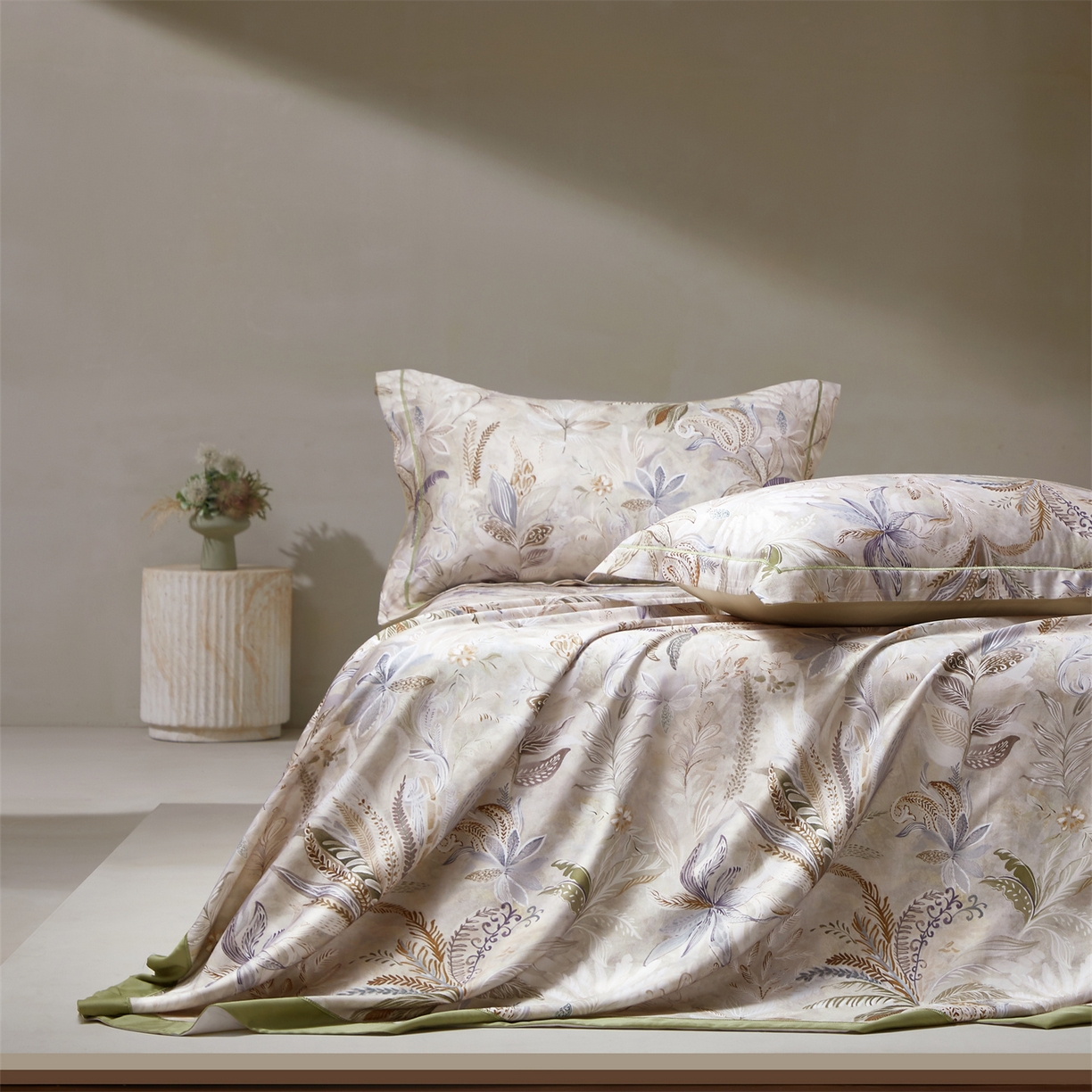 91家纺网 家纺一手货源 找家纺 舒慕家纺 2026新款天丝竹纤维凉席 逐梦