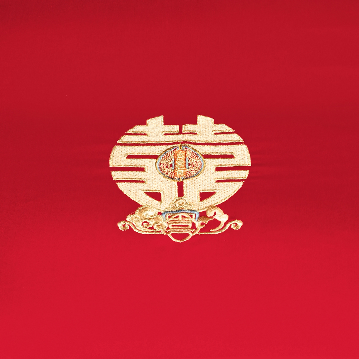 91家纺网 家纺一手货源 找家纺 柏拉图 2026新款长绒棉纯棉贡缎全工艺刺绣婚庆四件套多件套 天赐龙凤