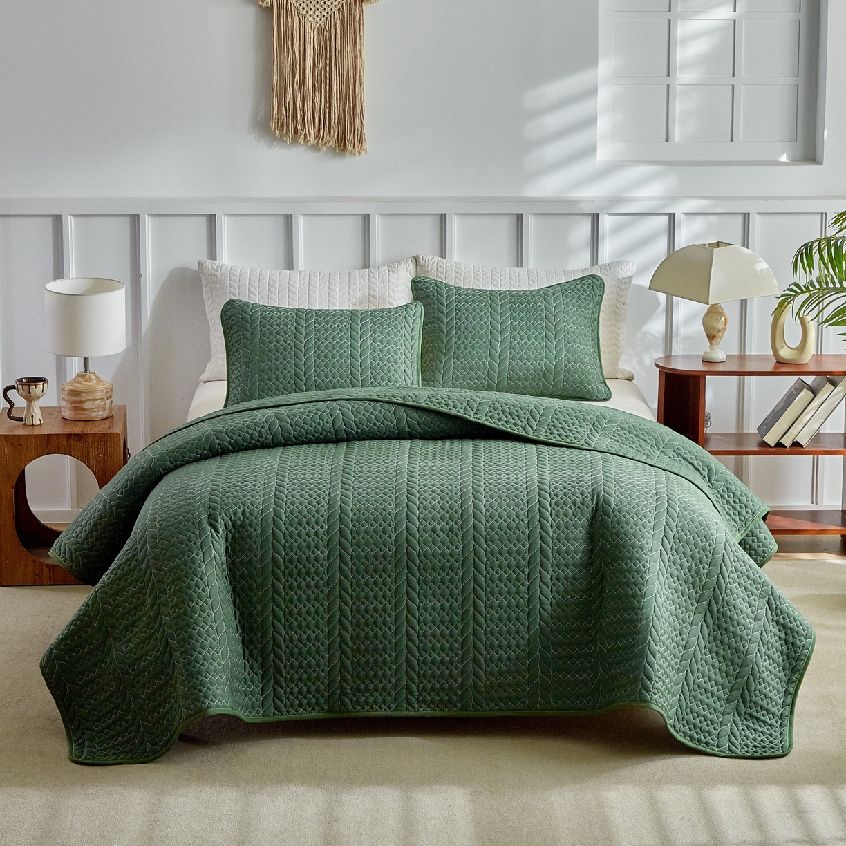 91家纺网 家纺一手货源 找家纺 （总）温宁 2026年素色床盖三件套 国外薄被第一批--丰收  跨境，外贸，亚马逊，shein，temu