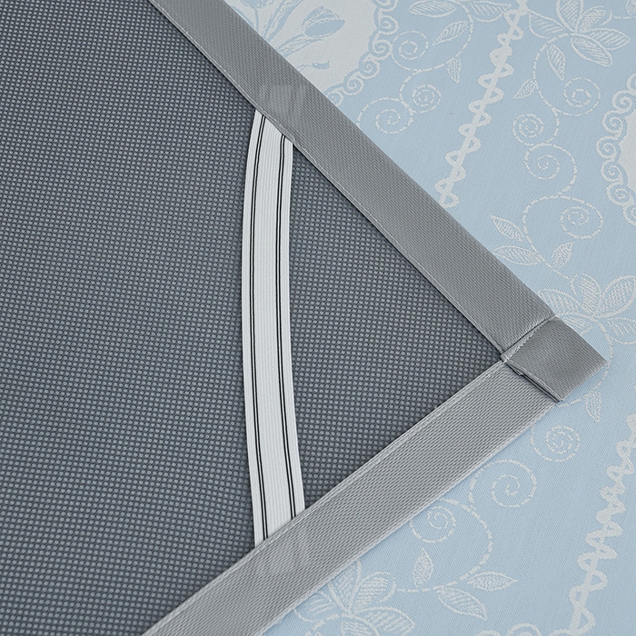 91家纺网 家纺一手货源 找家纺 锦逸家居 2026新款真PE聚乙烯高分子冰丝凉感凉席 郁金香-蓝