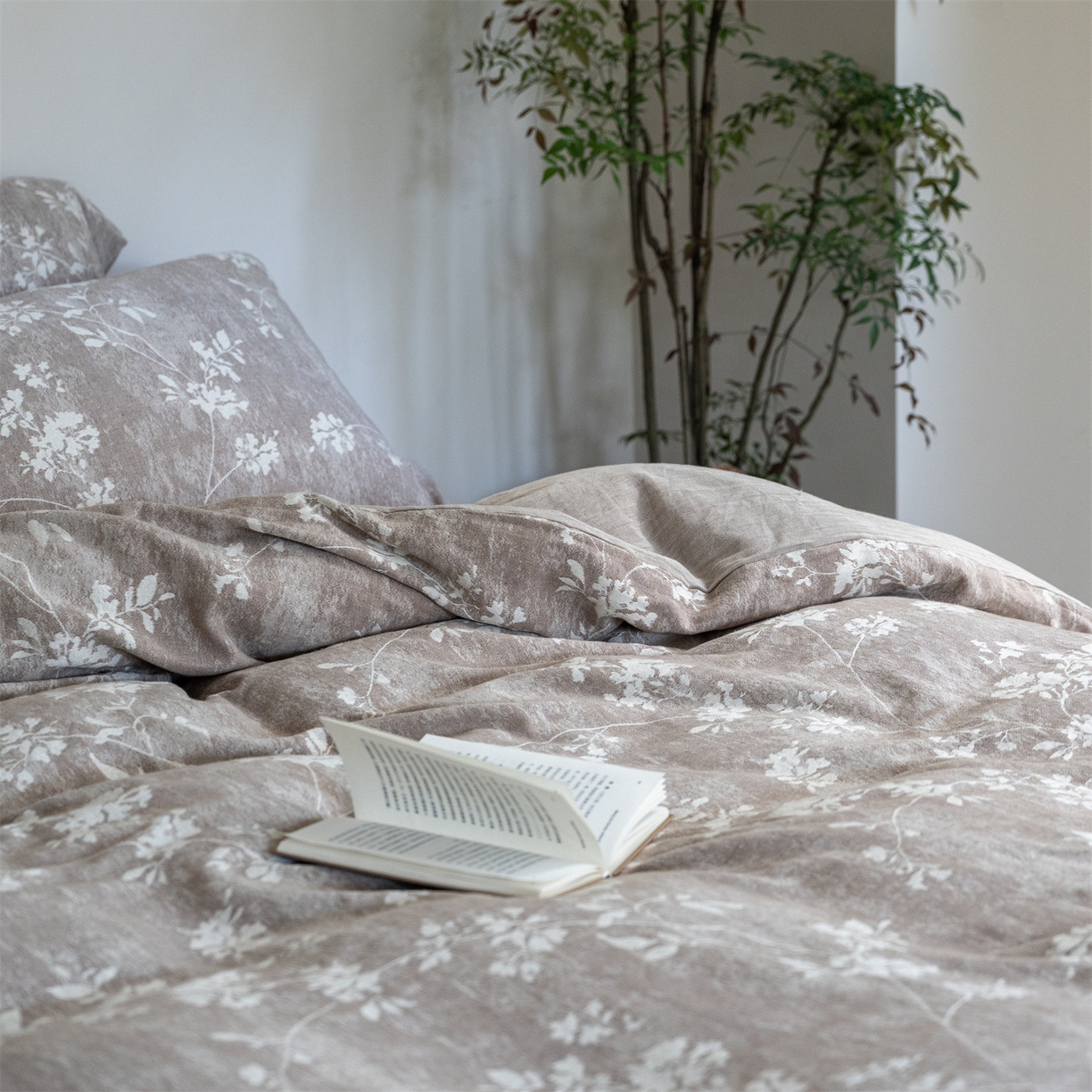 91家纺网 家纺一手货源 找家纺 （总）璞素家居 2026新款绑带棉麻四件套