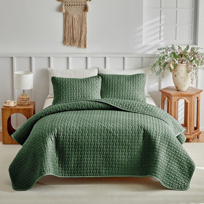 91家纺网 家纺一手货源 找家纺 （总）温宁 2026年素色床盖三件套 国外薄被第一批--风帆  跨境，外贸，亚马逊，shein，temu