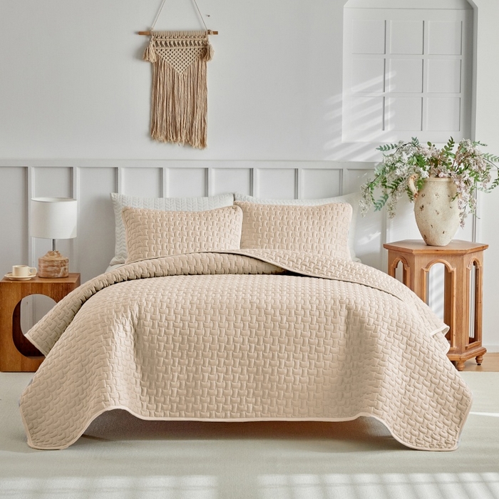 91家纺网 家纺一手货源 找家纺 （总）温宁 2026年素色床盖三件套 国外薄被第一批--风帆  跨境，外贸，亚马逊，shein，temu