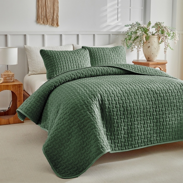 91家纺网 家纺一手货源 找家纺 （总）温宁 2026年素色床盖三件套 国外薄被第一批--风帆  跨境，外贸，亚马逊，shein，temu