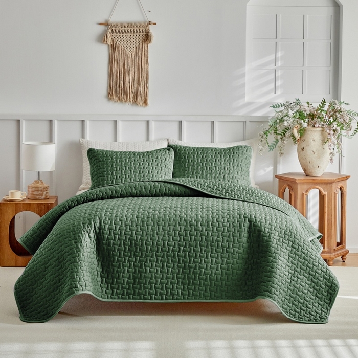 91家纺网 家纺一手货源 找家纺 （总）温宁 2026年素色床盖三件套 国外薄被第一批--风帆  跨境，外贸，亚马逊，shein，temu