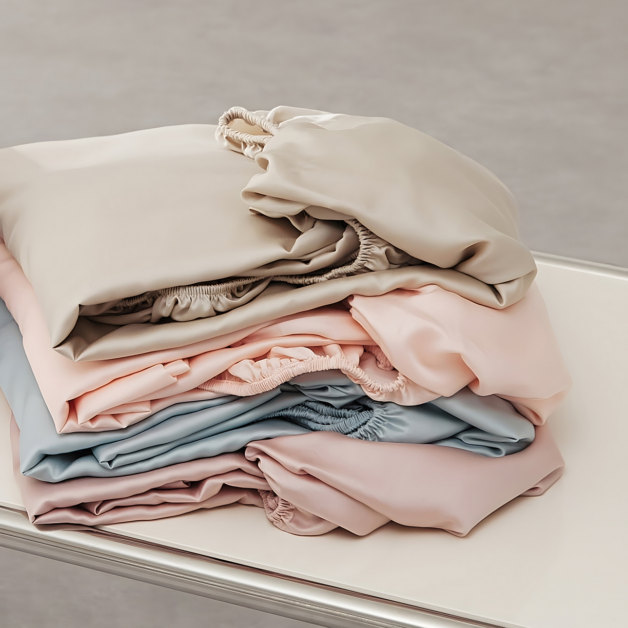 91家纺网 家纺一手货源 找家纺 优彩 2026新款60支兰精天丝单品枕套床单被套床笠系列-单床笠 All