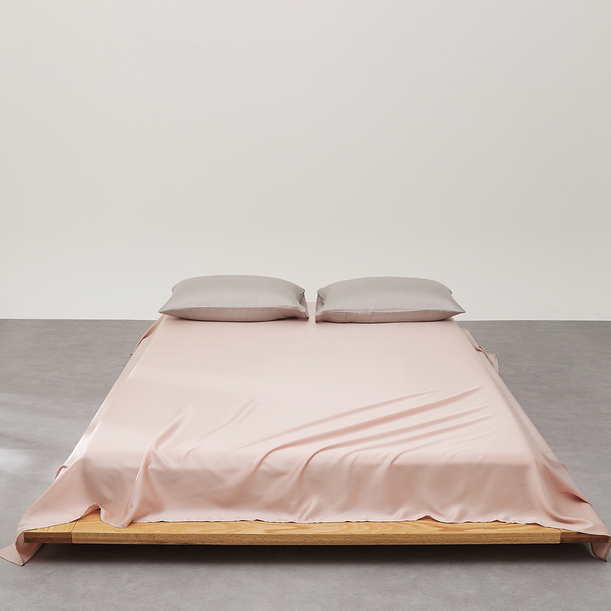 91家纺网 家纺一手货源 找家纺 （总）优彩 2026新款60支兰精天丝单品枕套床单被套床笠系列-单床单