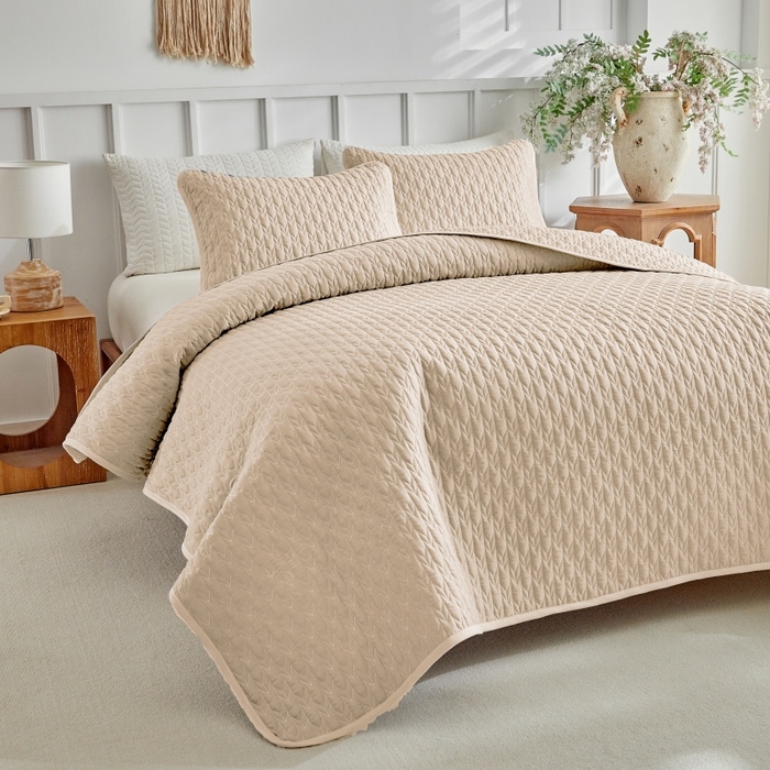 91家纺网 家纺一手货源 找家纺 （总）温宁 2026年素色床盖三件套 国外薄被第一批--箭头  跨境，外贸，亚马逊，shein，temu