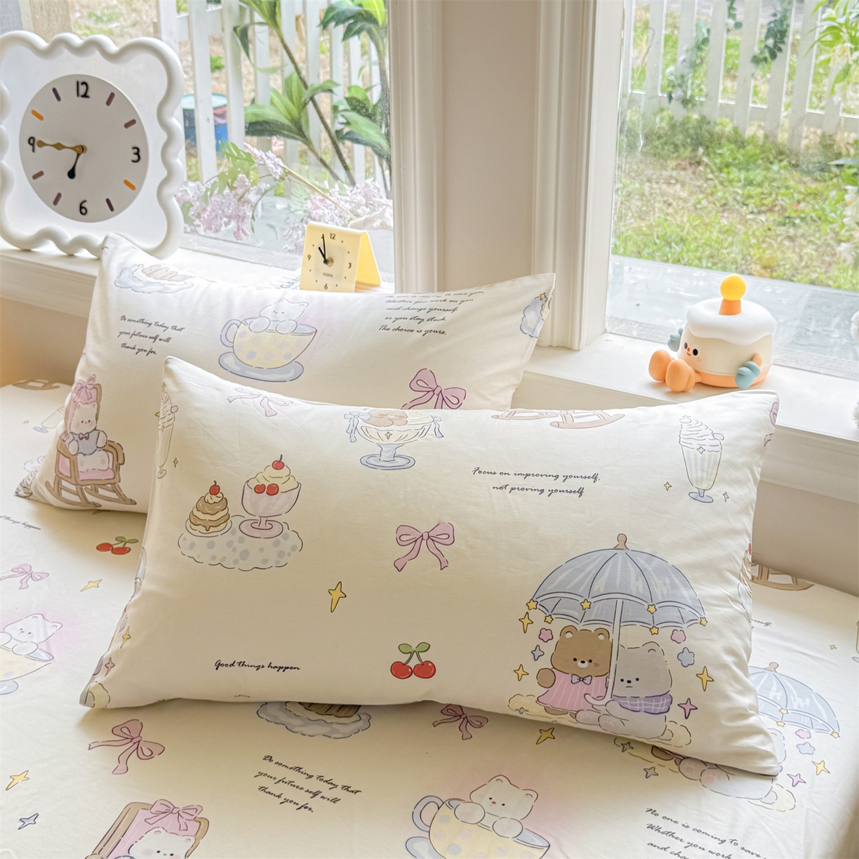 91家纺网 家纺一手货源 找家纺 优眠坊 2026春夏新款全棉印花四件套单品系列-单被套（预留缩水率） 童年趣宝-单被套