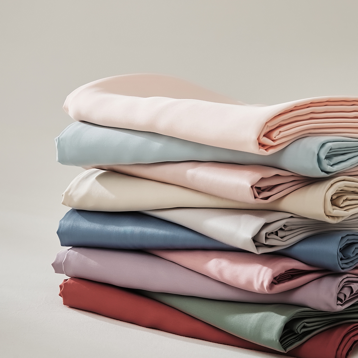 91家纺网 家纺一手货源 找家纺 优彩 2026新款60支兰精天丝单品枕套床单被套床笠系列-单床单 All