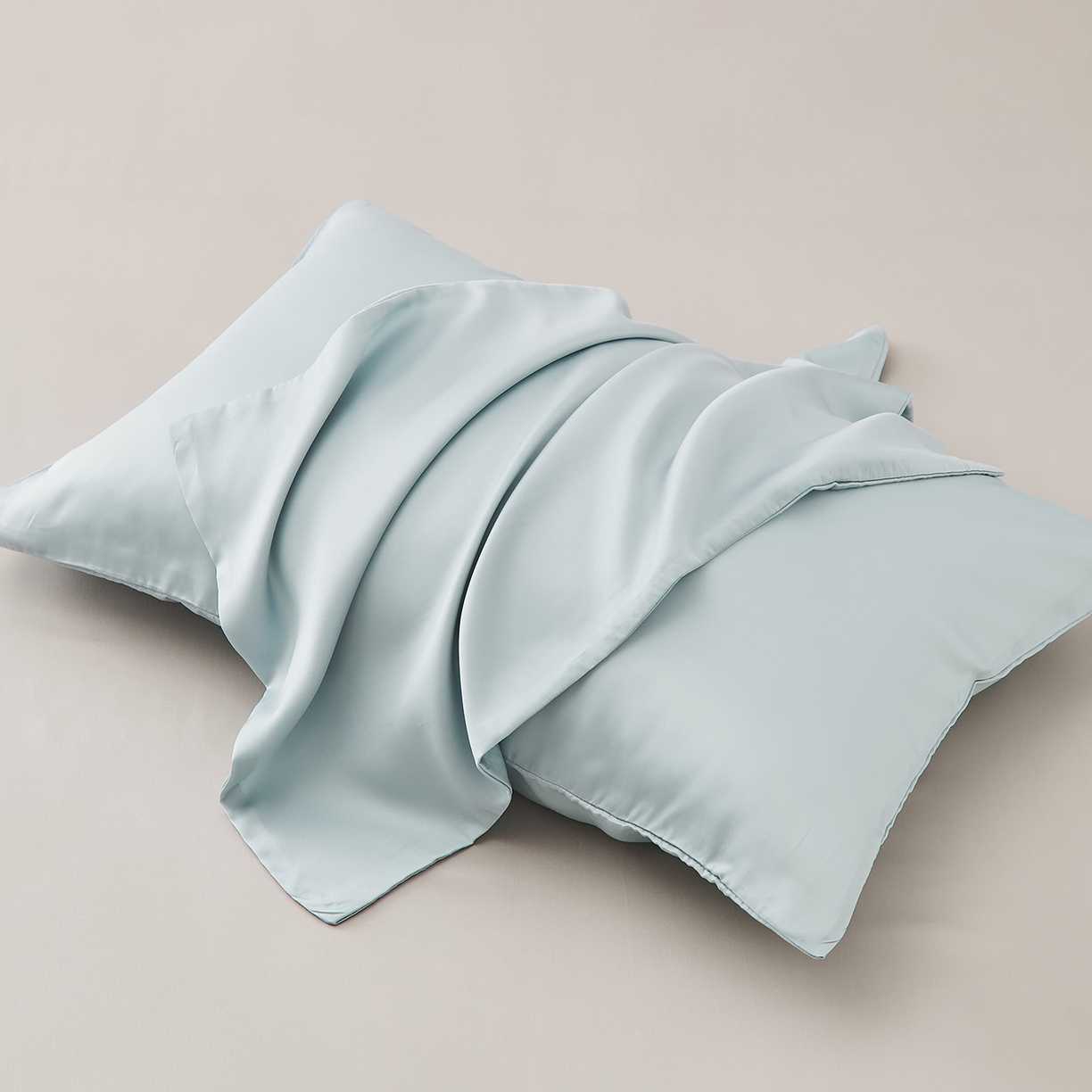 91家纺网 家纺一手货源 找家纺 （总）优彩 2026新款60支兰精天丝单品枕套床单被套床笠系列-单枕套