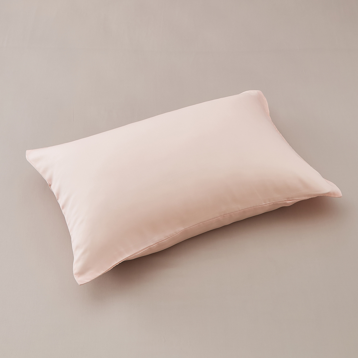 91家纺网 家纺一手货源 找家纺 优彩 2026新款60支兰精天丝单品枕套床单被套床笠系列-单枕套 海贝粉