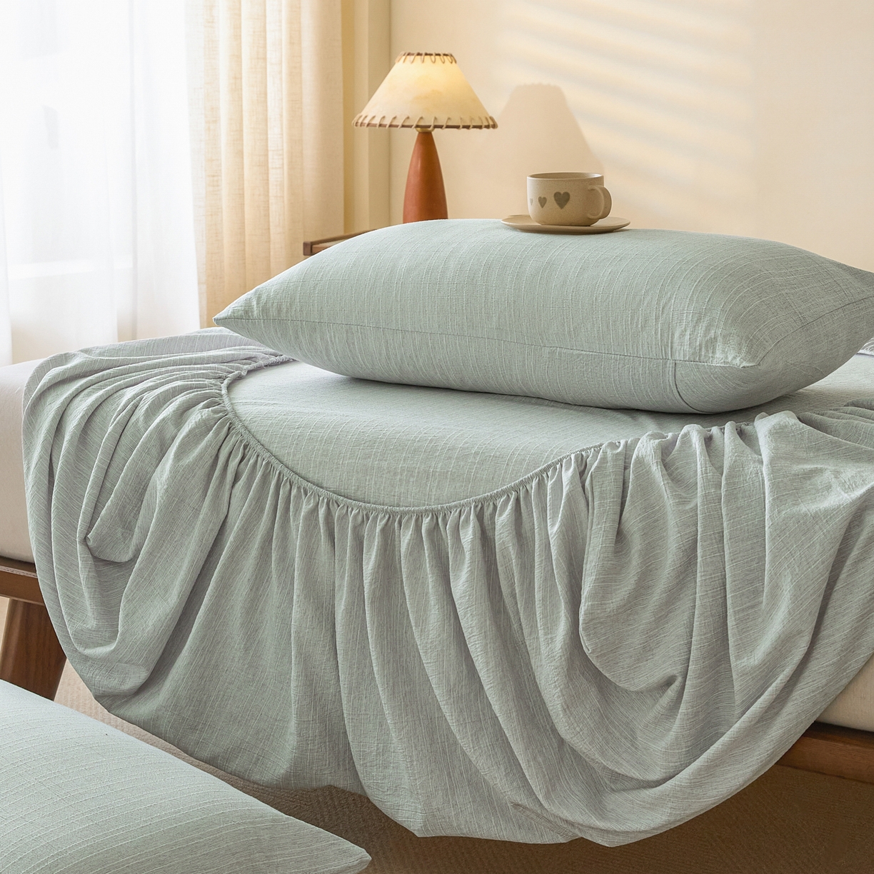 91家纺网 家纺一手货源 找家纺 （总）蓝极人 2025新款牛奶绒印花四件套