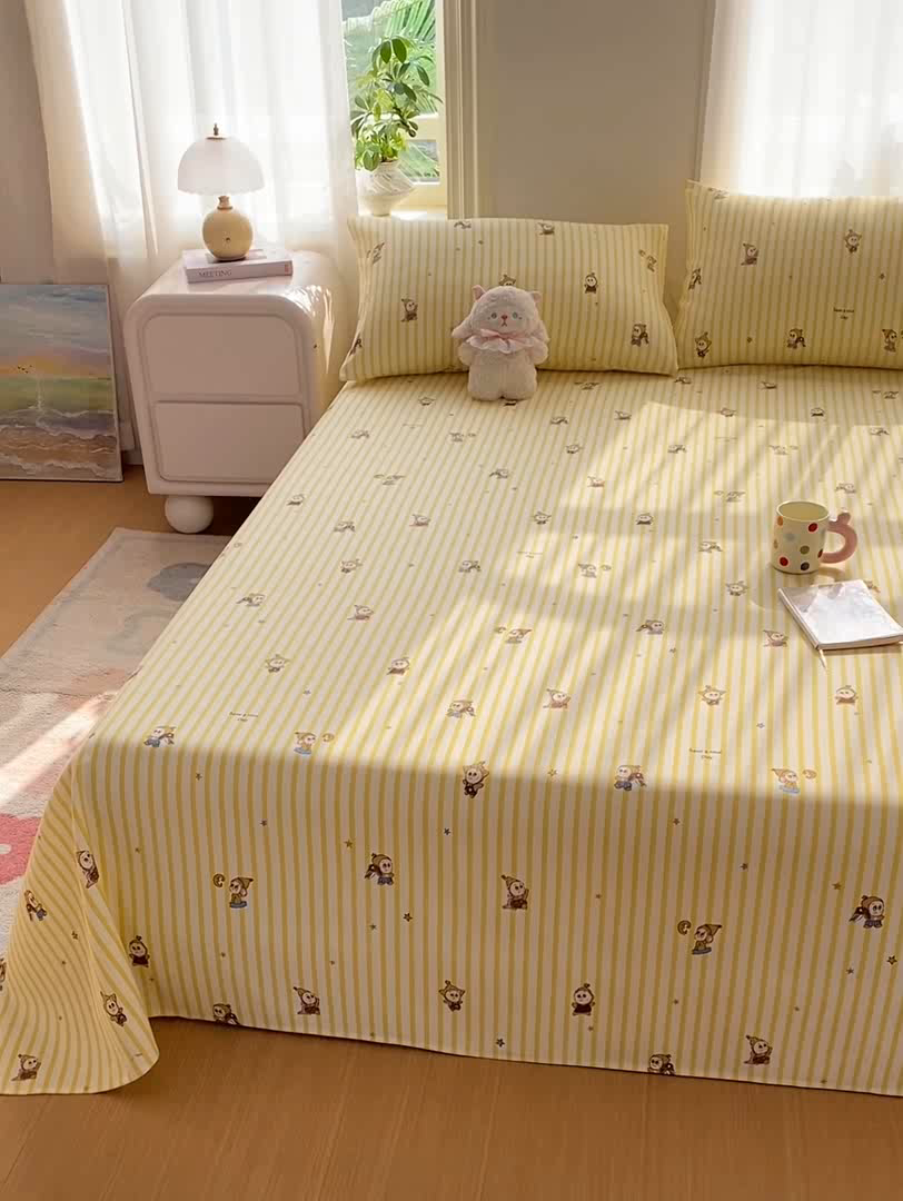 91家纺网 家纺一手货源 找家纺 （总）漫仙阁家纺 2026新款老粗布床单系列