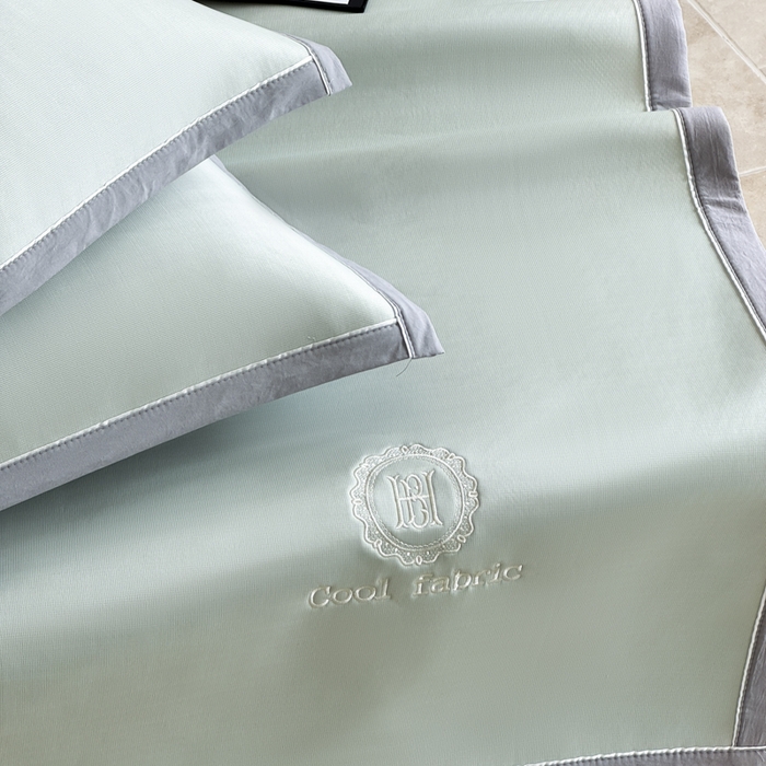 91家纺网 家纺一手货源 找家纺 （总）席佬大 2026新款cool凉感PE肌理纹莫奈冰丝抗菌凉席席子系列