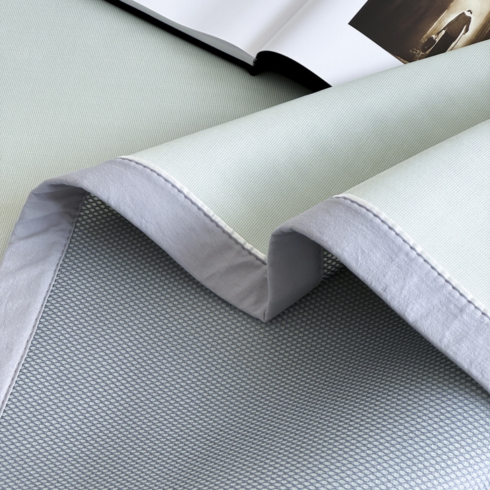 91家纺网 家纺一手货源 找家纺 （总）席佬大 2026新款cool凉感PE肌理纹莫奈冰丝抗菌凉席席子系列