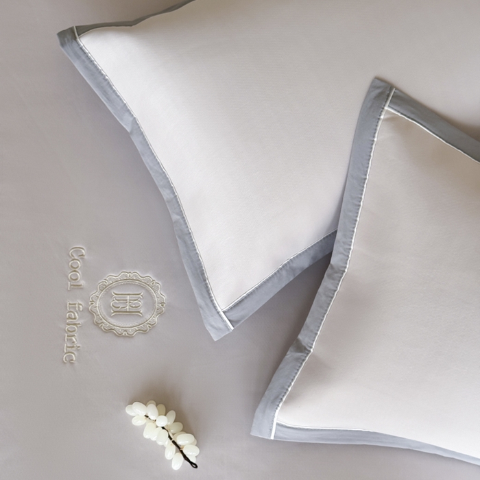 91家纺网 家纺一手货源 找家纺 席佬大 2026新款cool凉感PE肌理纹莫奈冰丝抗菌凉席席子系列 浅紫-床笠款