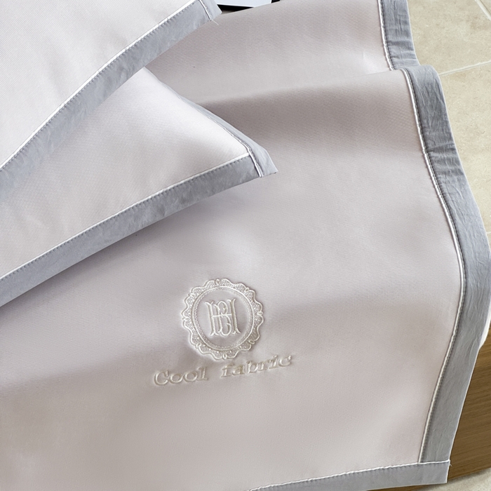 91家纺网 家纺一手货源 找家纺 席佬大 2026新款cool凉感PE肌理纹莫奈冰丝抗菌凉席席子系列 浅紫-平席款