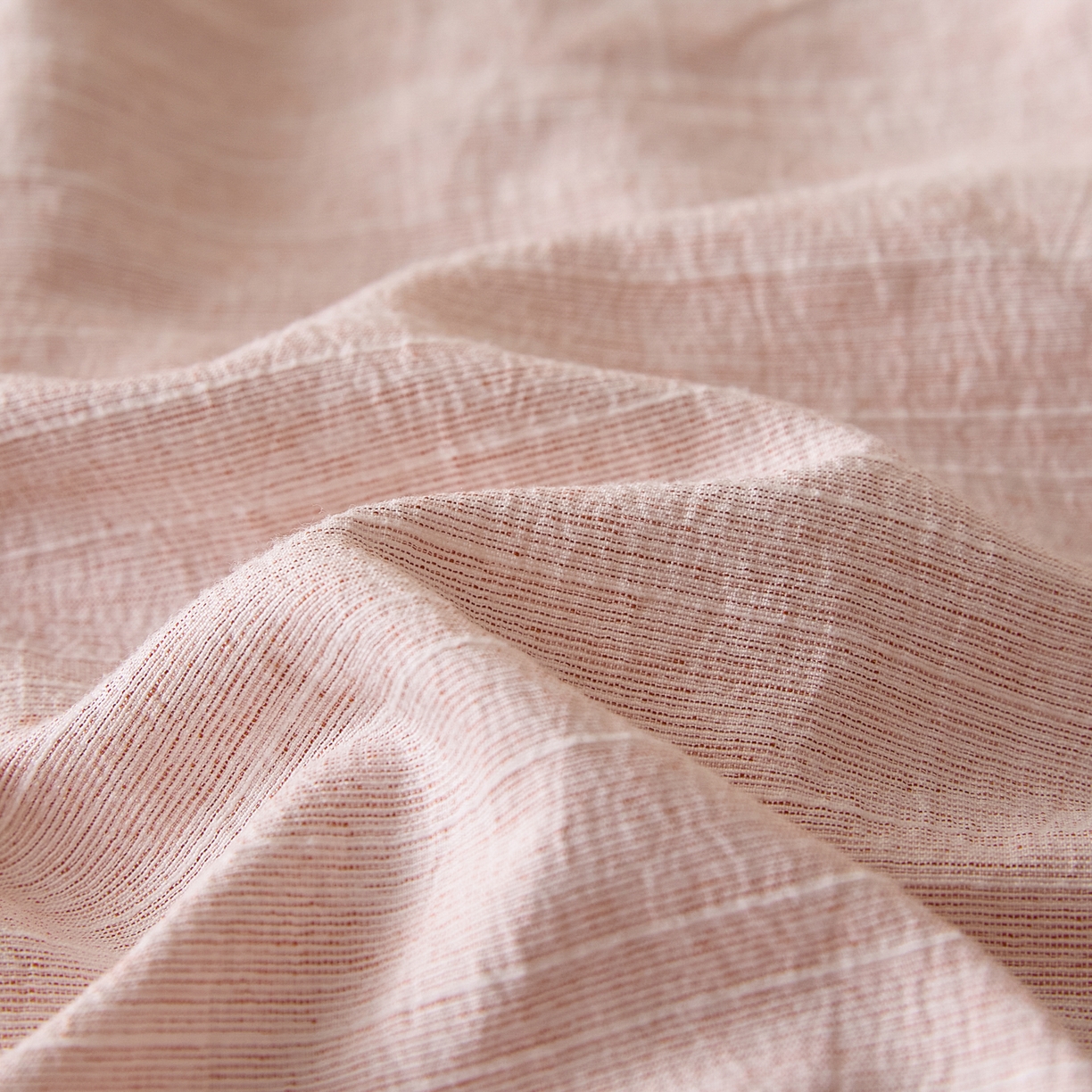 91家纺网 家纺一手货源 找家纺 蓝极人 2026新款提花色织水洗麻床笠 CL晨曦黄