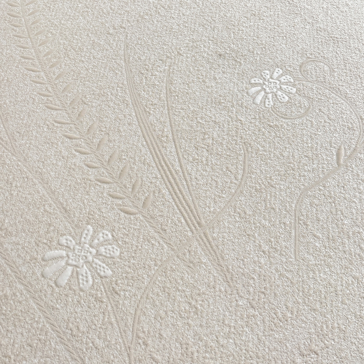 91家纺网 家纺一手货源 找家纺 绒艺席业 2026年新款立体浮雕工艺正宗凉感豆豆席凉席席子-床裙款 豆豆彩蝶-香槟