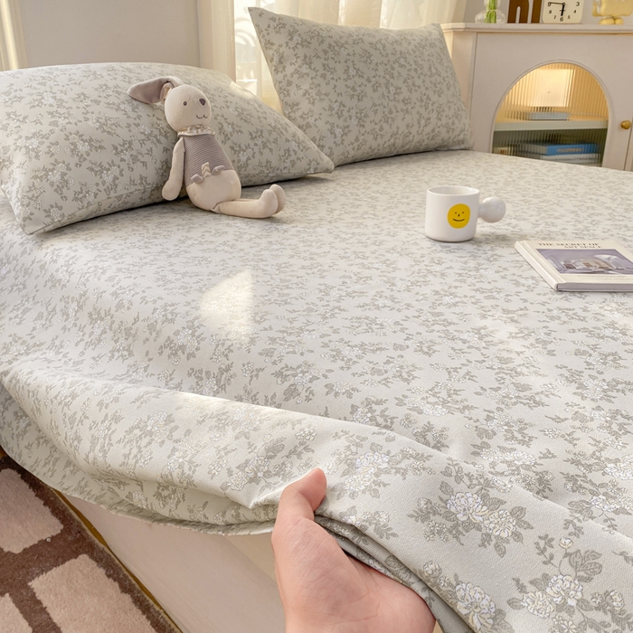 91家纺网 家纺一手货源 找家纺 漫仙阁家纺 2026新款老粗布床单系列 集雅