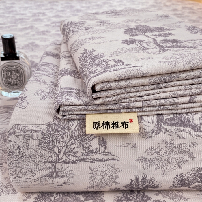 漫仙阁家纺 2026新款老粗布床单系列 江南